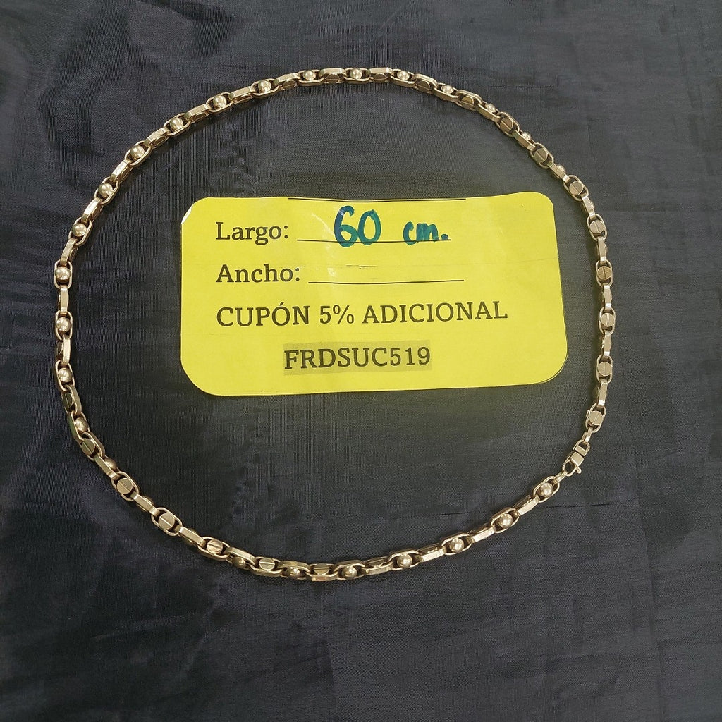 CADENA ORO 14 K 24.9 GRMS (SEMINUEVO)