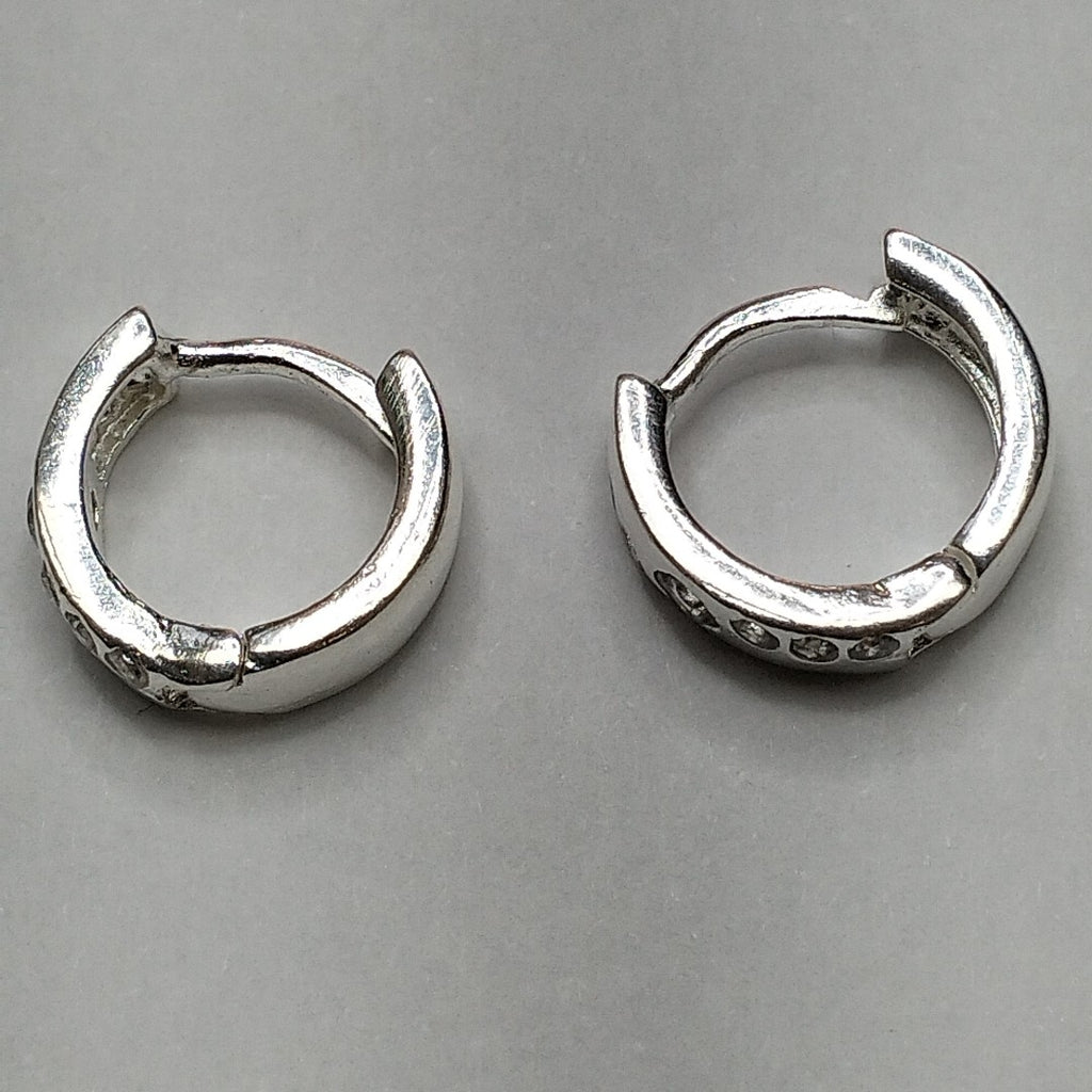 ARRACADAS C/CIRCONIAS PLATA .925 2.4 GR (NUEVO)