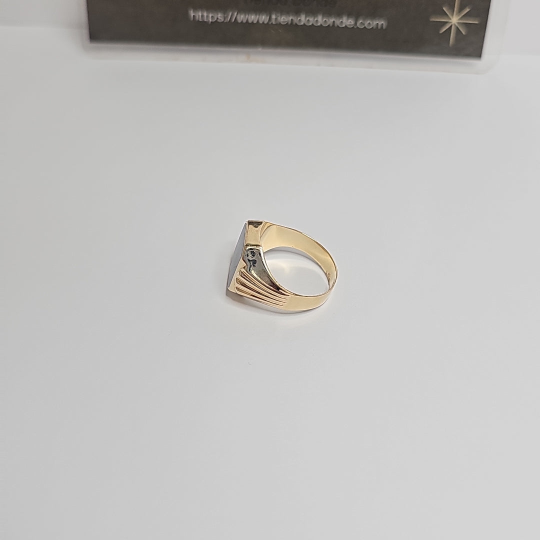 ANILLOS CABALLERO ORO 14K 5.6 (NUEVO)