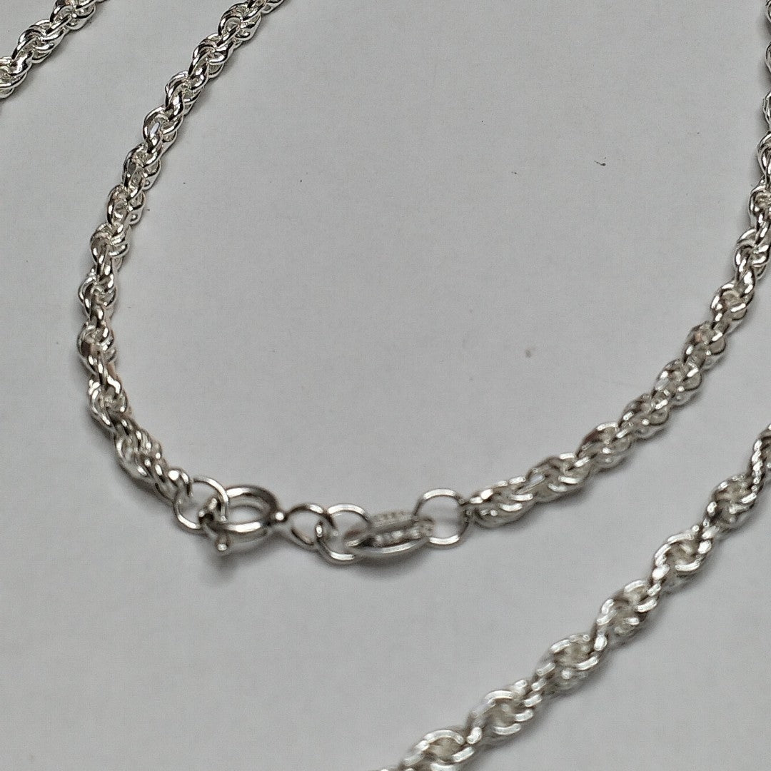 CADENA TORZAL PLATA .925 50 CM 8.52 GR (NUEVO)
