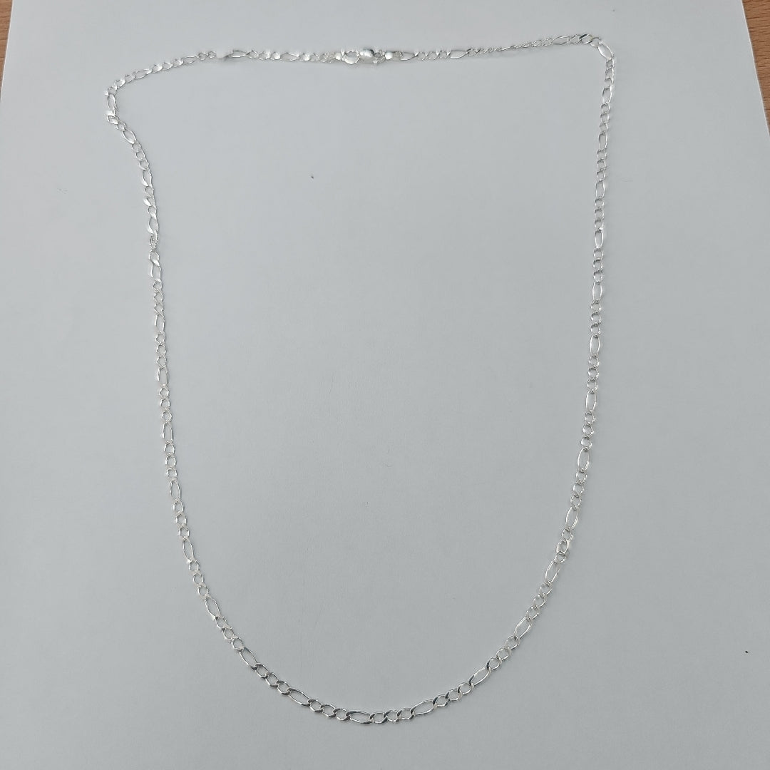 CADENA 3X1 PLATA .925 55 CM 4.33 GR (NUEVO)
