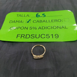 ANILLITO ORO 14 K 1.1 GRMS (SEMINUEVO)