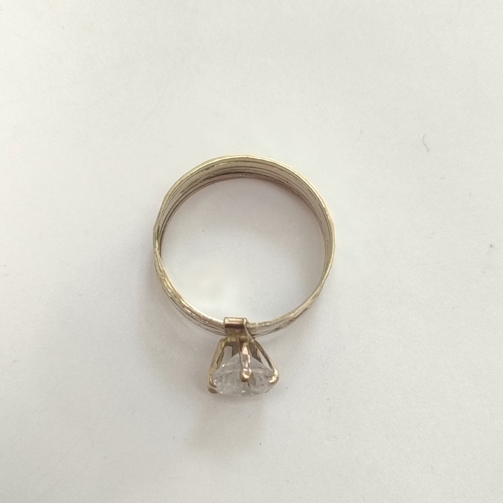 ANILLITO ORO, ORO COMBINADO 8 K 3.2 GRMS (SEMINUEVO)