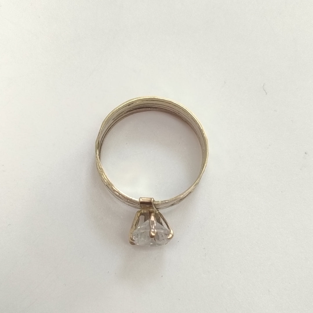 ANILLITO ORO, ORO COMBINADO 8 K 3.2 GRMS (SEMINUEVO)