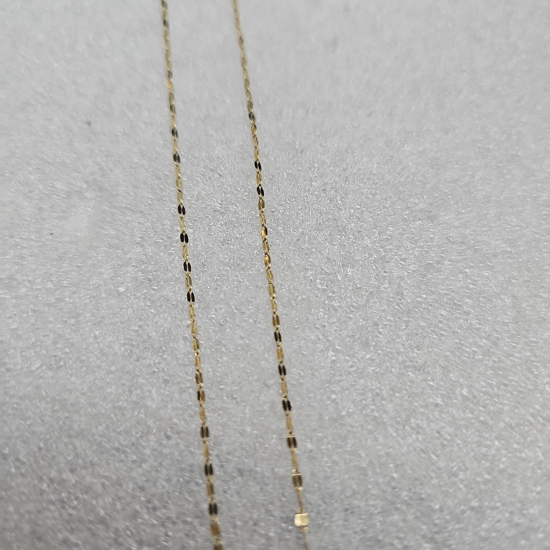 CADENA ORO 10 K 0.8 GRMS (SEMINUEVO)