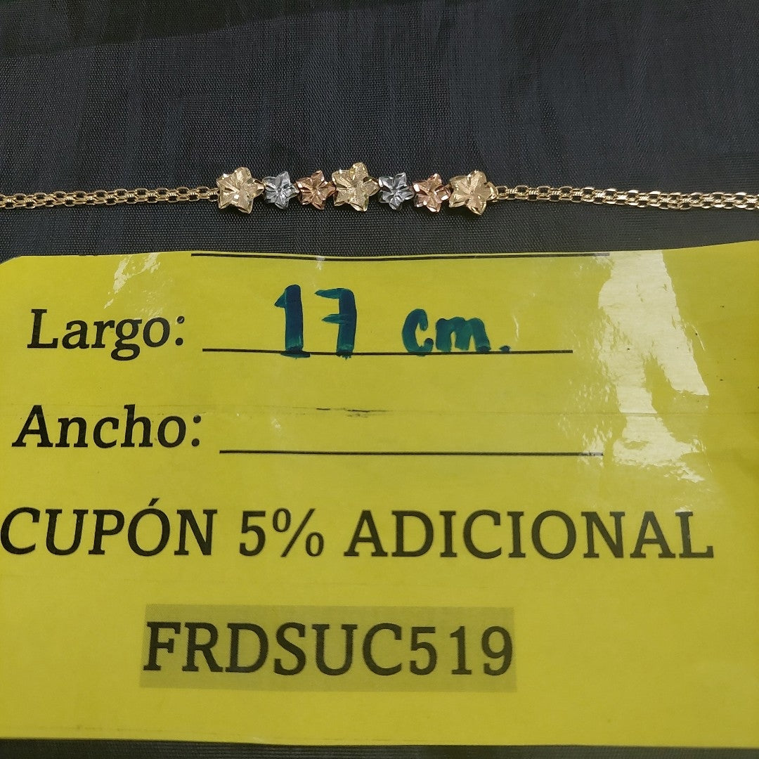 PULSERA ORO 14 K 3.3 GRMS (SEMINUEVO)