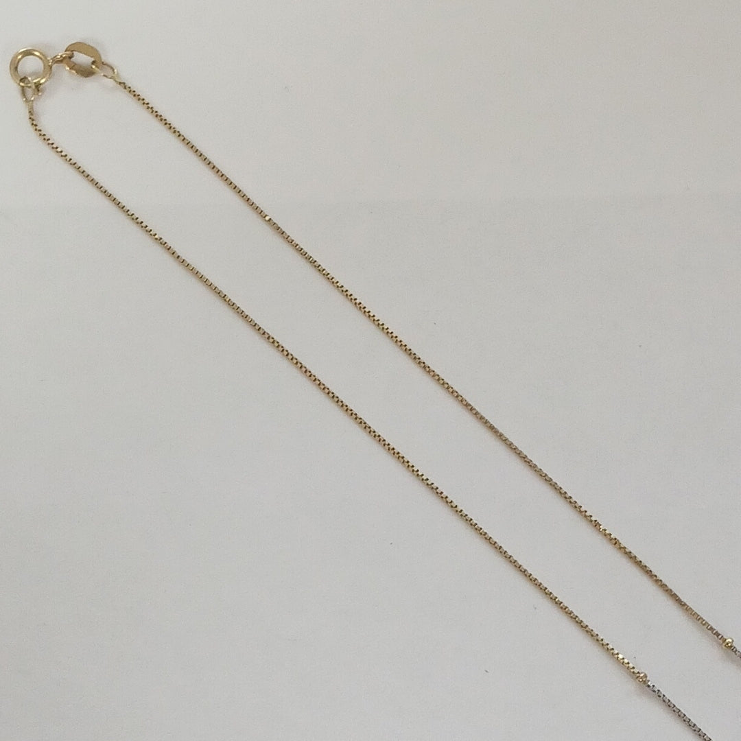 GARGANTILLA ORO 14 K 1,20 GRMS (SEMINUEVO)