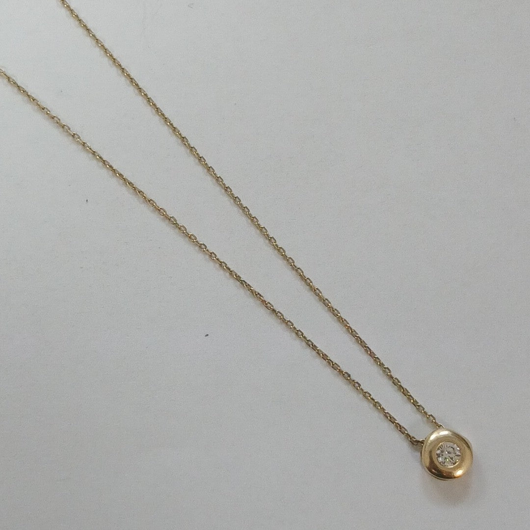 DIJE,GARGANTILLA ORO 14 K 1,70 GRMS (SEMINUEVO)