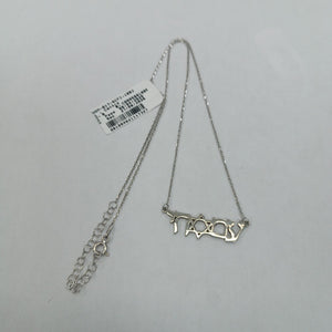 CADENA, DIJE PLATA 2.9 GRMS (SEMINUEVO)