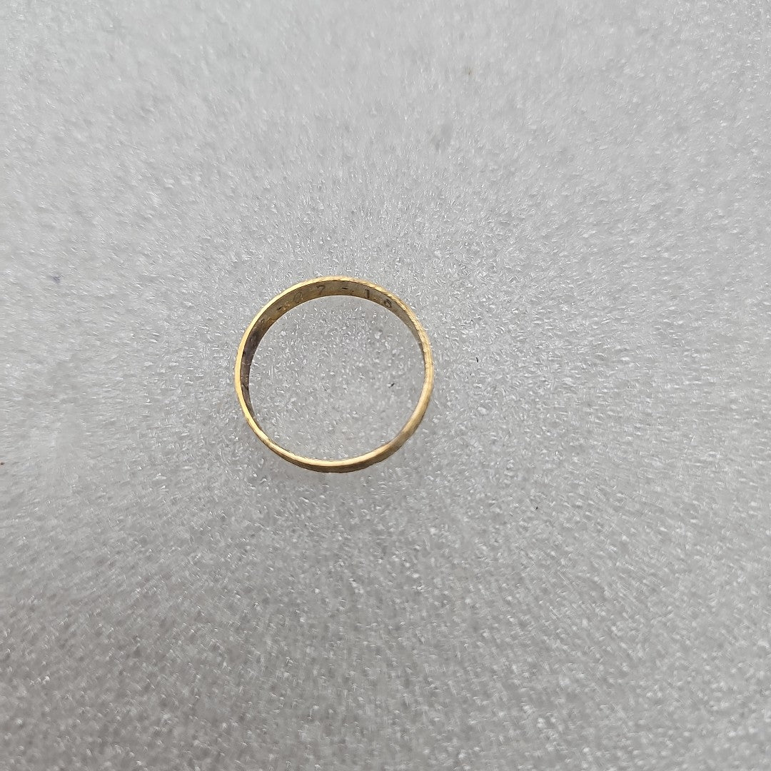 ARGOLLA ORO 14 K 1.4 GRMS (SEMINUEVO)