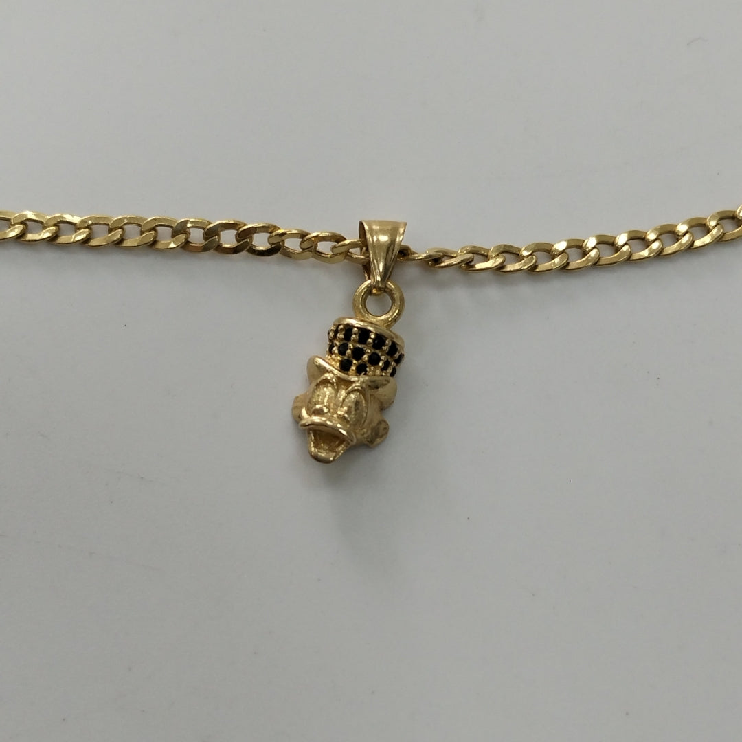 CADENA, DIJE ORO 18 K 5 GRMS (SEMINUEVO)