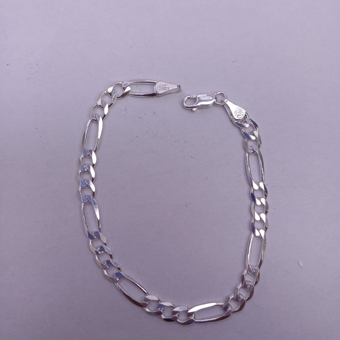 PULSERA 3X1 PLATA .925 18 CM 5.43 GR (NUEVO)