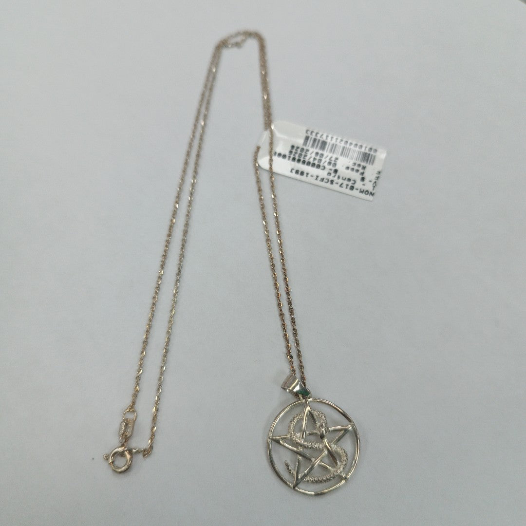 CADENA, DIJE PLATA 3.3 GRMS (SEMINUEVO)