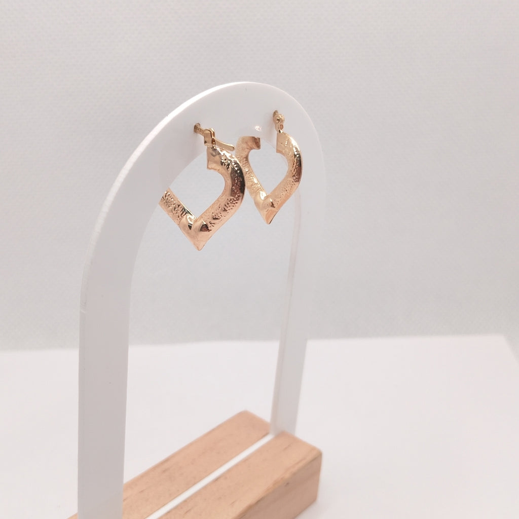 ARRACADAS PAR ORO 10 K 2.2 GRMS (SEMINUEVO)