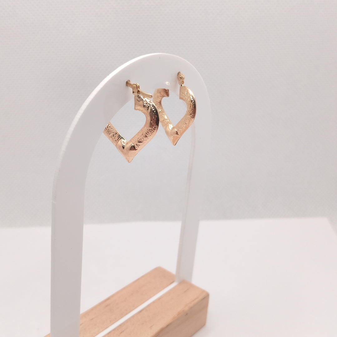 ARRACADAS PAR ORO 10 K 2.2 GRMS (SEMINUEVO)