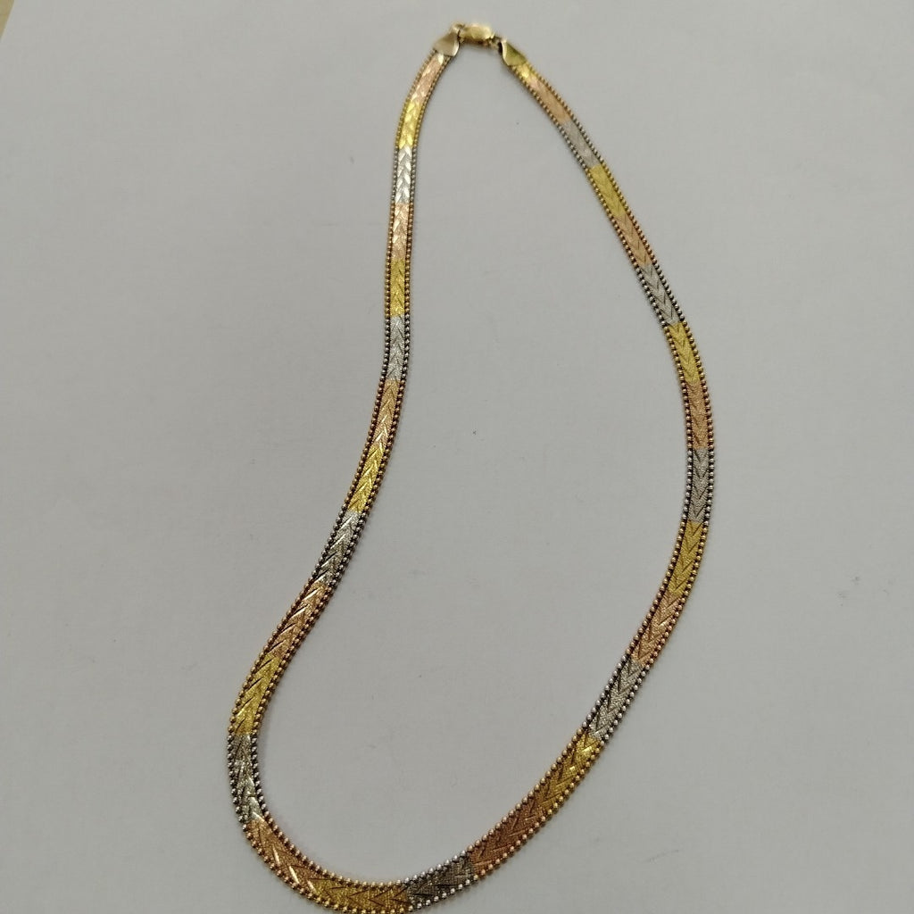 GARGANTILLA ORO 14 K 8.9 GRMS (SEMINUEVO)