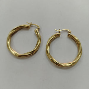 ARRACADAS PAR ORO 14 K 6.9 GRMS (SEMINUEVO)