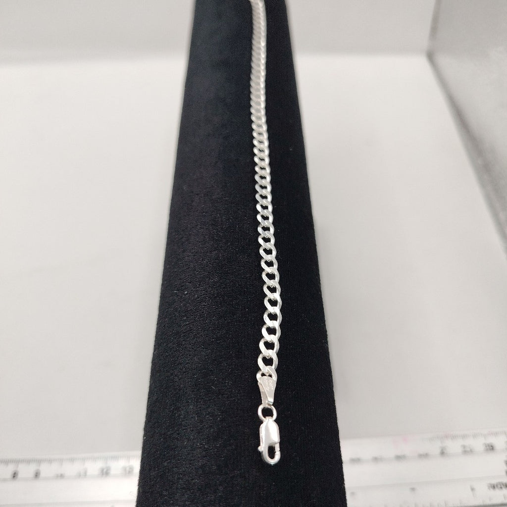 PULSERA BARBADA PLATA .925 21 CM 7.23 GR (NUEVO)