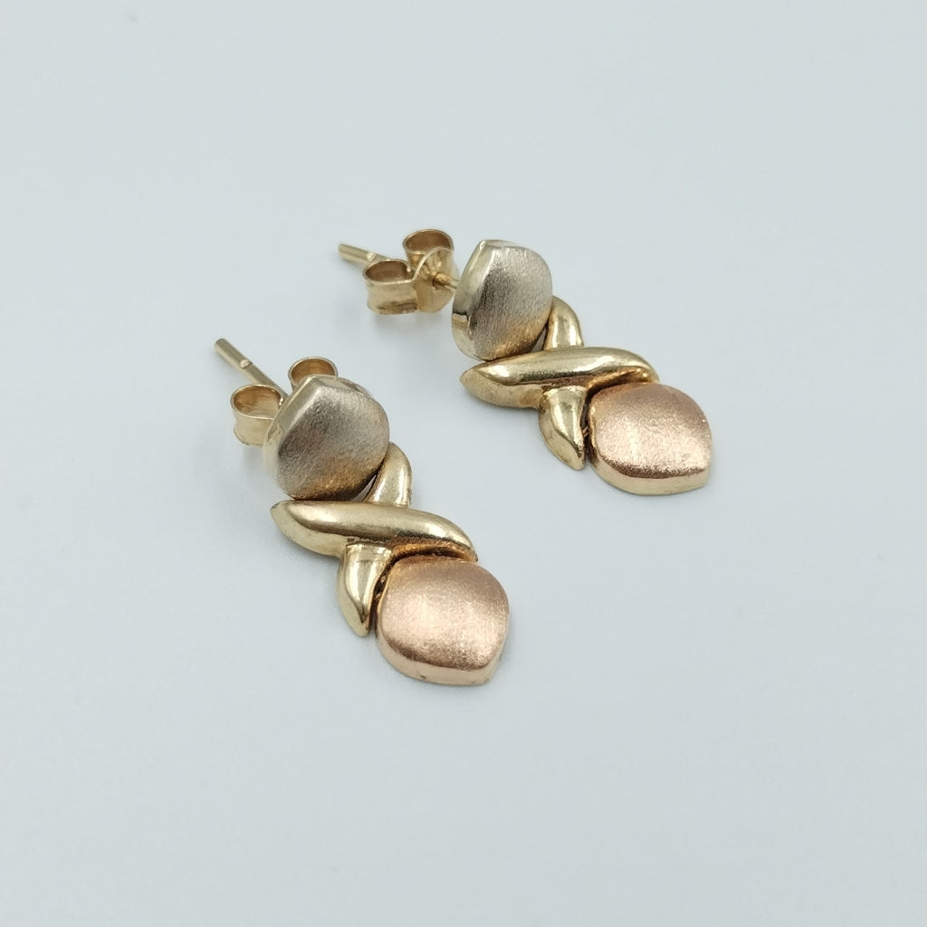 BROQUELES PAR ORO 14 K 1.6 GRMS (SEMINUEVO)