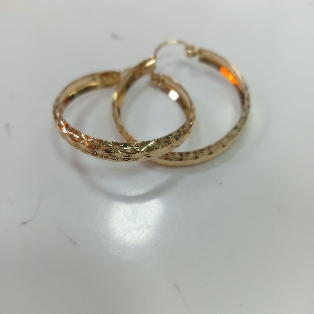ARRACADAS PAR ORO 10 K 3.5 GRMS (SEMINUEVO)