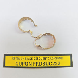 ARRACADAS PAR ORO 10 K 2.1 GRMS (SEMINUEVO)