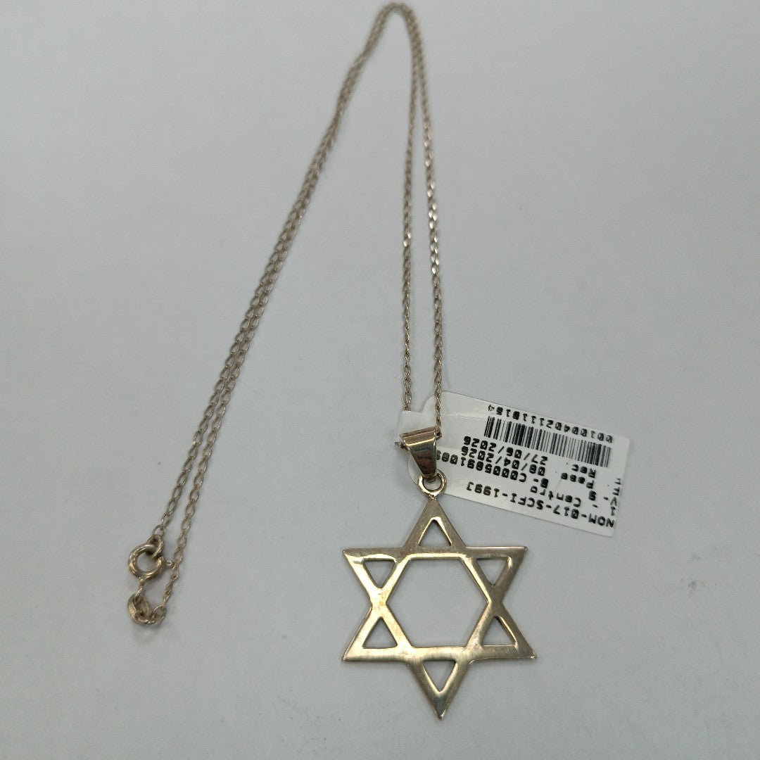 CADENA, DIJE PLATA 4 GRMS (SEMINUEVO)
