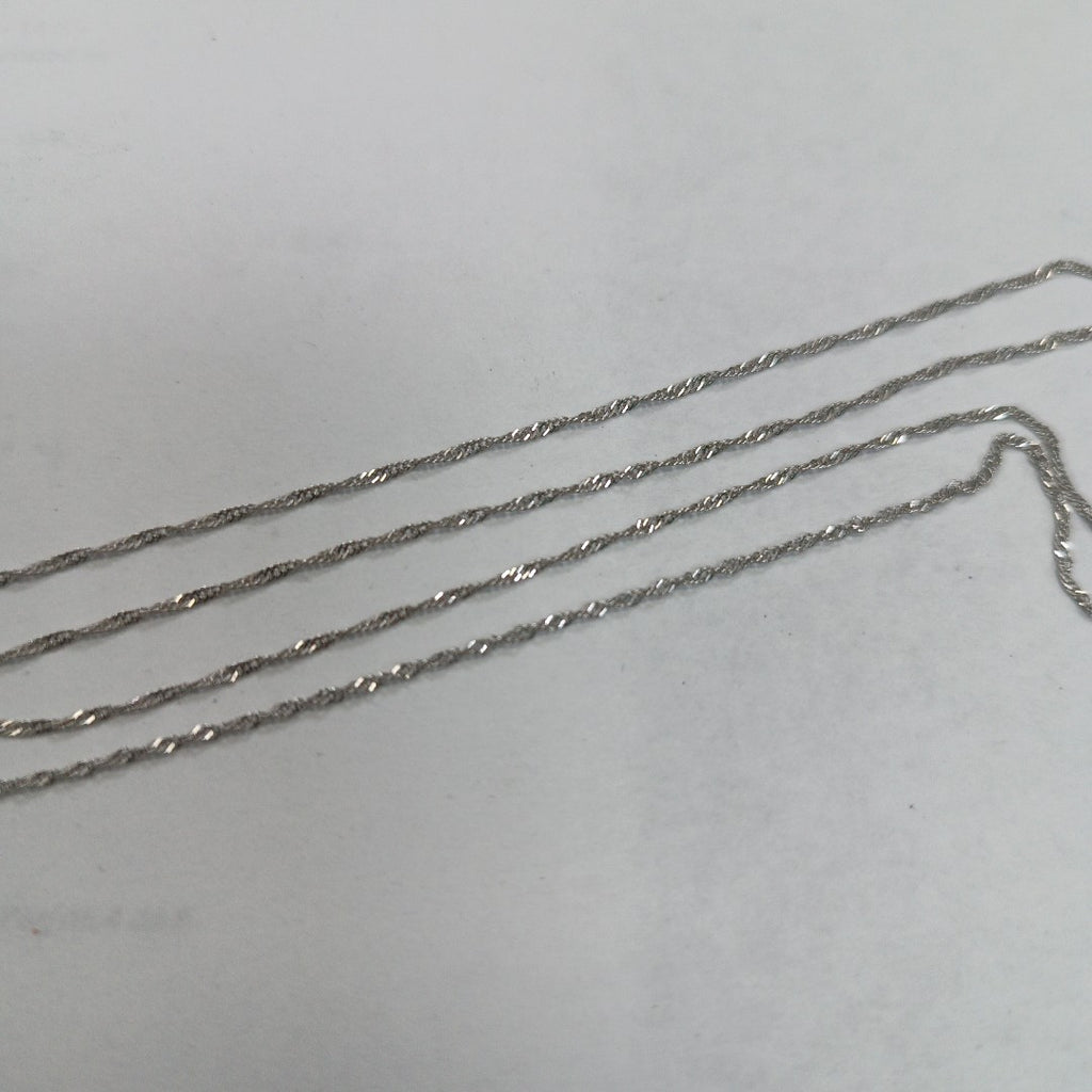 CADENA ORO BLANCO 14 K 1.5 GRMS (SEMINUEVO)