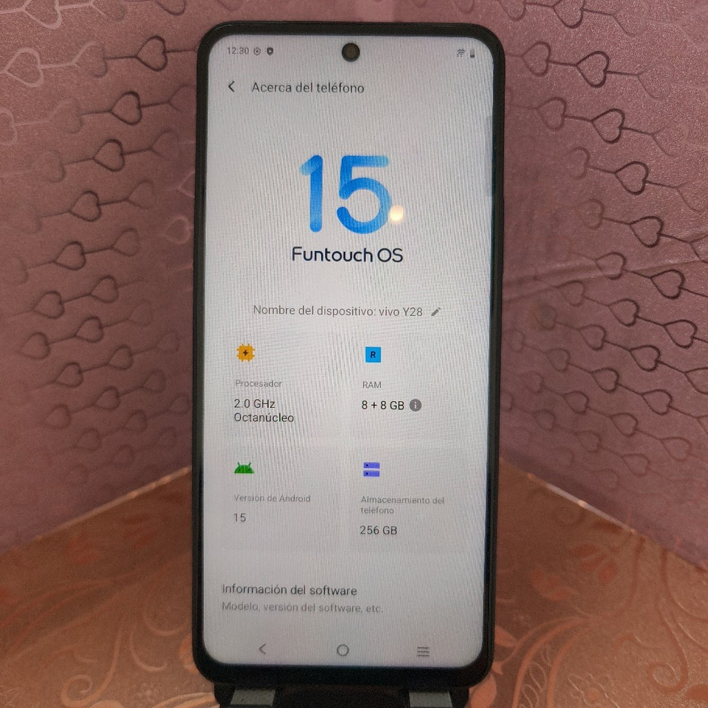 CELULAR VIVO Y28 V2352 256 GB 8 GB RAM (SEMINUEVO)