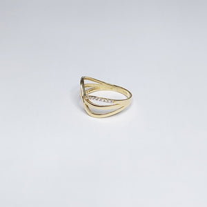ANILLOS DAMA ORO 14K 2 (NUEVO)