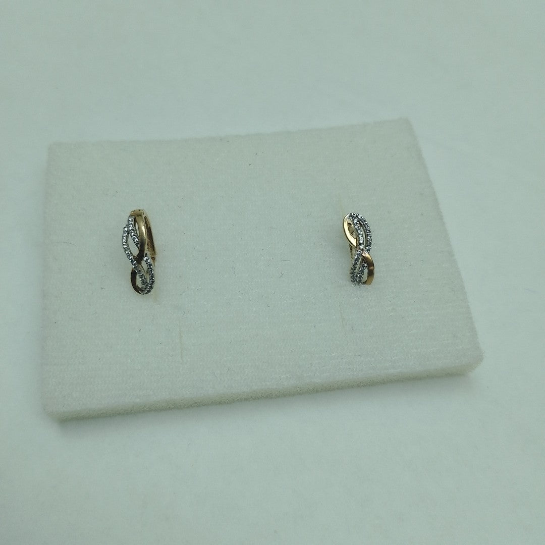 ARETES PAR ORO 10 K 1.7 GRMS (SEMINUEVO)