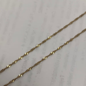 CADENA ORO 14 K 1.2 GRMS (SEMINUEVO)
