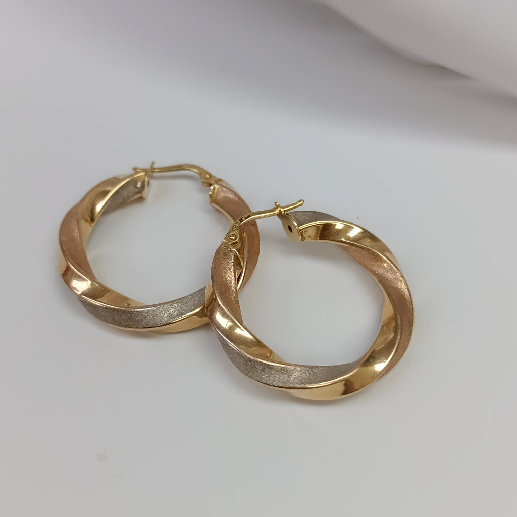 ARRACADAS PAR ORO 14 K 4 GRMS (SEMINUEVO)