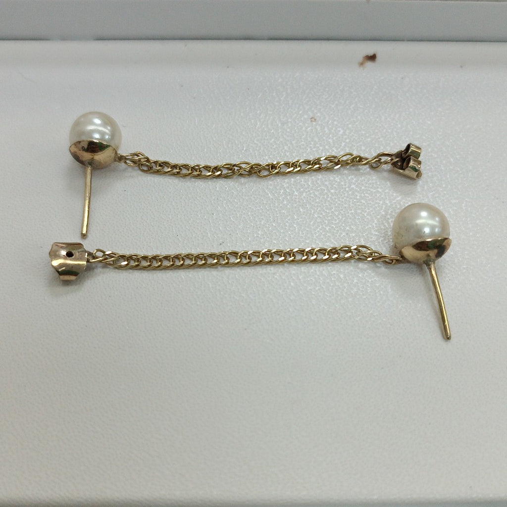 ARETES PAR ORO 10 K 2.8 GRMS (SEMINUEVO)