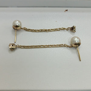 ARETES PAR ORO 10 K 2.8 GRMS (SEMINUEVO)