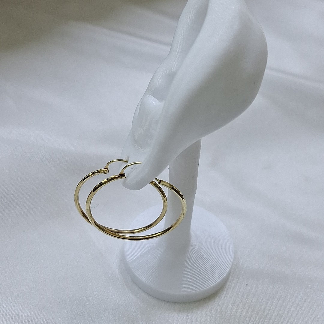 ARRACADAS PAR ORO 14 K 1,70 GRMS (SEMINUEVO)