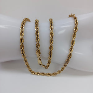 CADENA ORO 14 K 8.3 GRMS (SEMINUEVO)