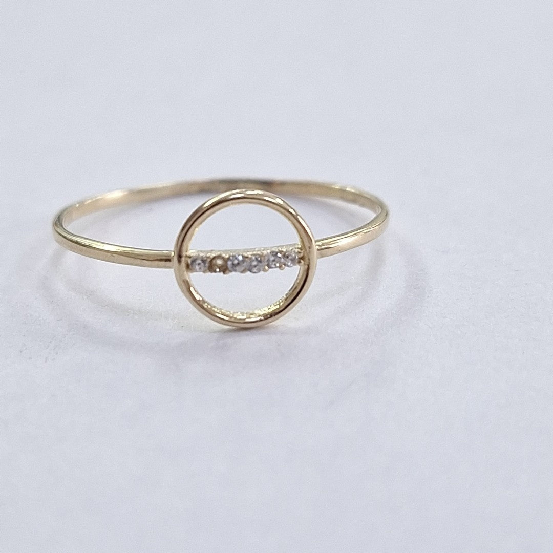 ANILLOS DAMA ORO 14K 0.8 (NUEVO)