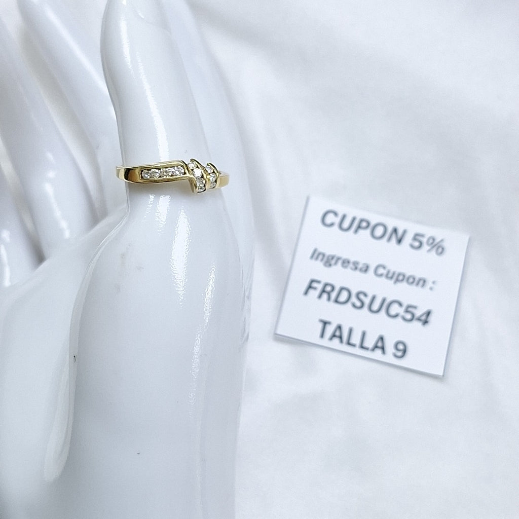 ANILLO ORO 14 K 2.9 GRMS (SEMINUEVO)