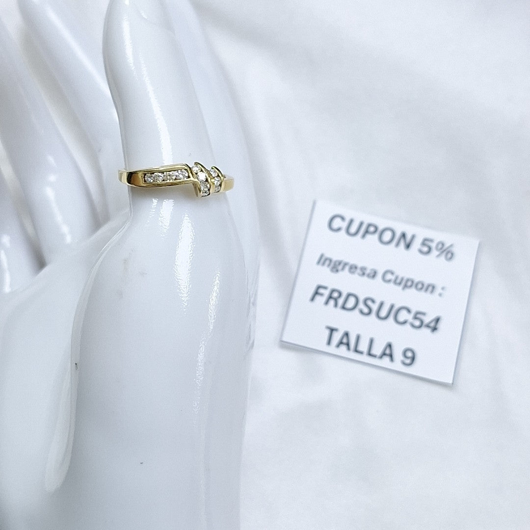 ANILLO ORO 14 K 2.9 GRMS (SEMINUEVO)