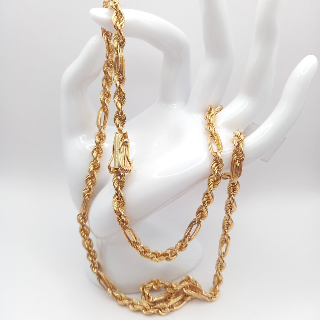 CADENA ORO 14 K 55 GRMS (SEMINUEVO)