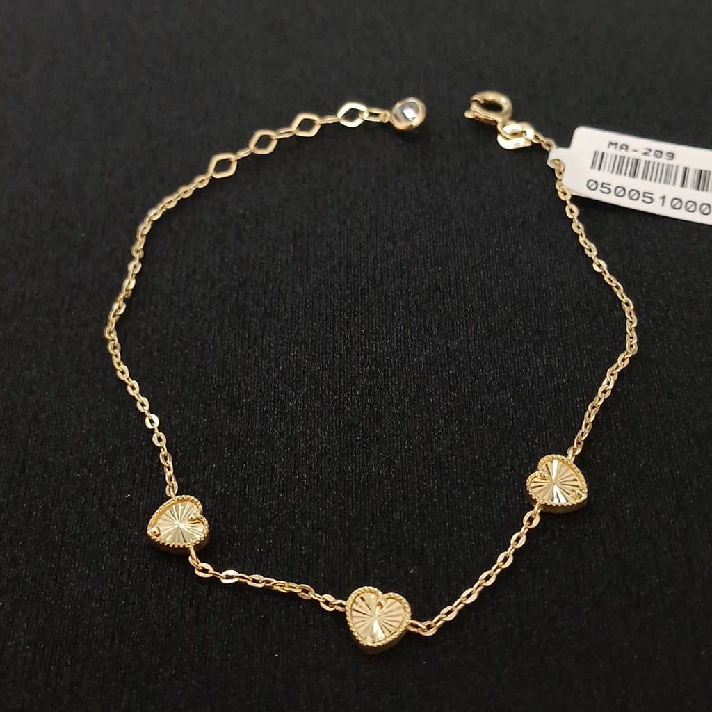 PULSERAS DAMA ORO 10K 1.4 (NUEVO)