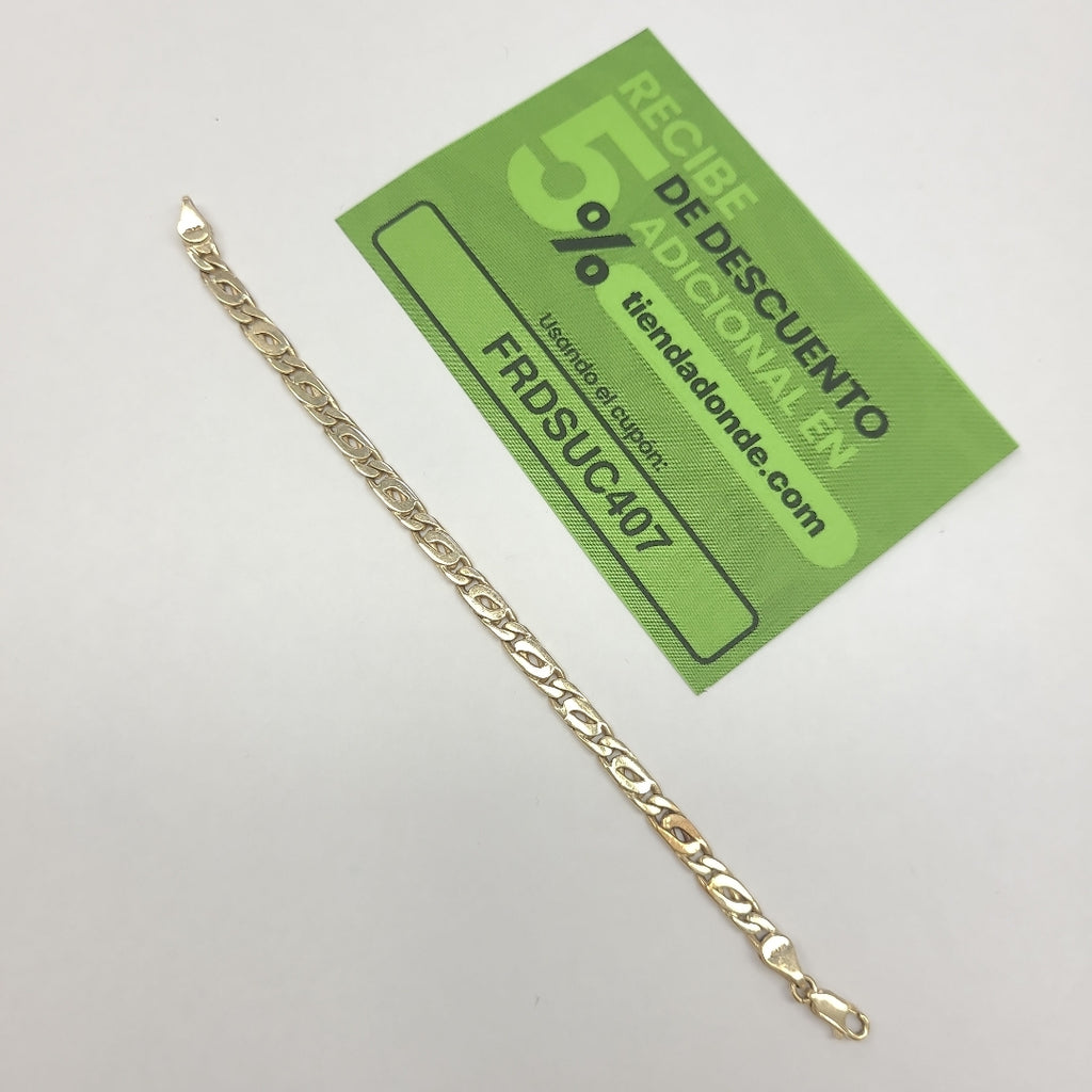 PULSERA ORO 10 K 7.8 GRMS (SEMINUEVO)