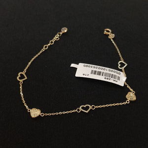 PULSERAS DAMA ORO 10K 1.3 (NUEVO)