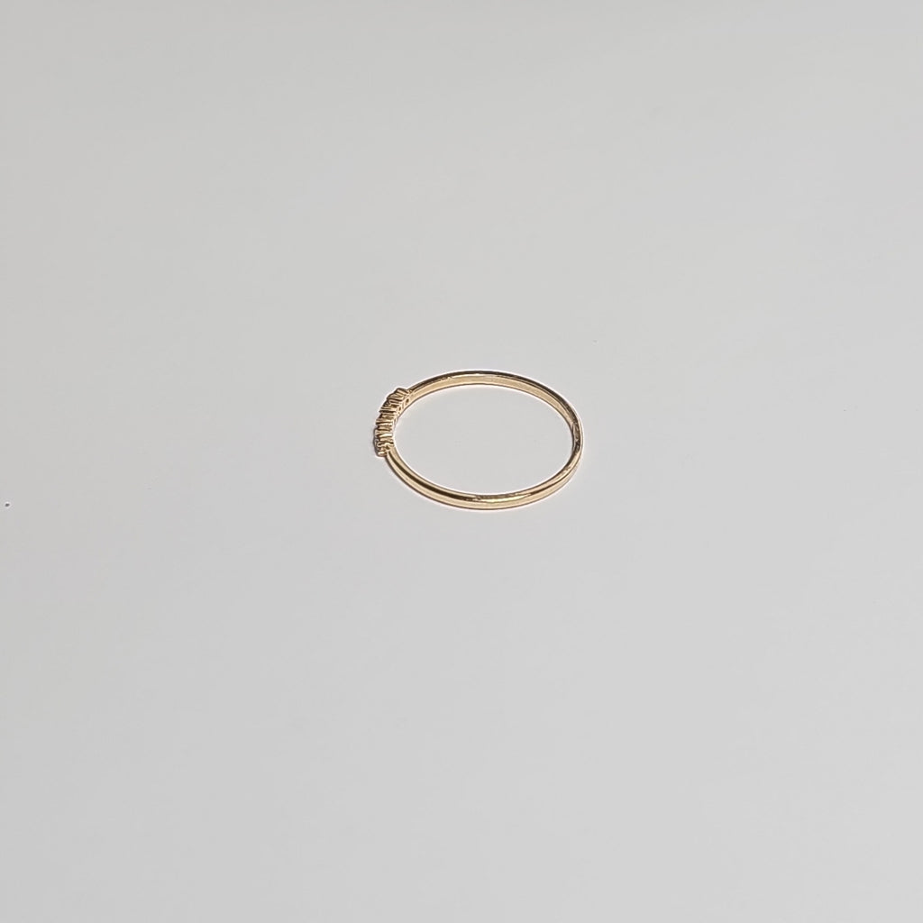 ANILLOS DAMA ORO 14K 0.8 (NUEVO)