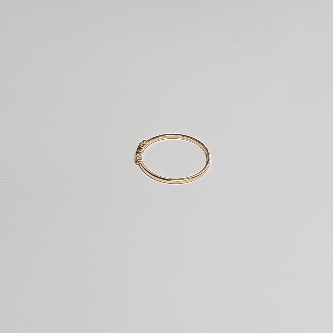 ANILLOS DAMA ORO 14K 0.8 (NUEVO)