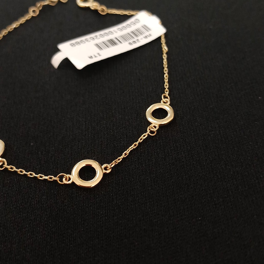 PULSERAS DAMA ORO 14K 1.2 (NUEVO)