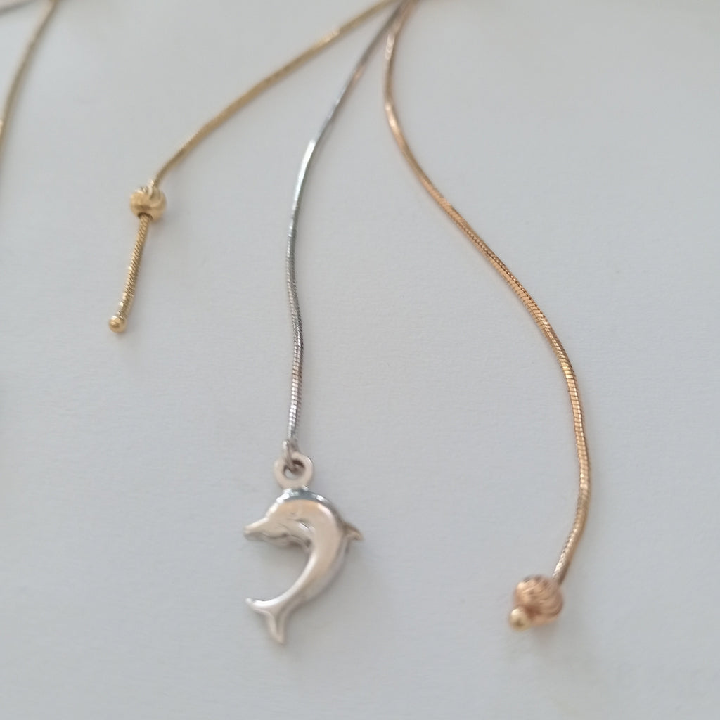 ARETES PAR ORO COMBINADO 14 K 4,90 GRMS (SEMINUEVO)