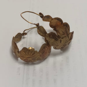 ARETES PAR ORO 8 K 3,30 GRMS (SEMINUEVO)