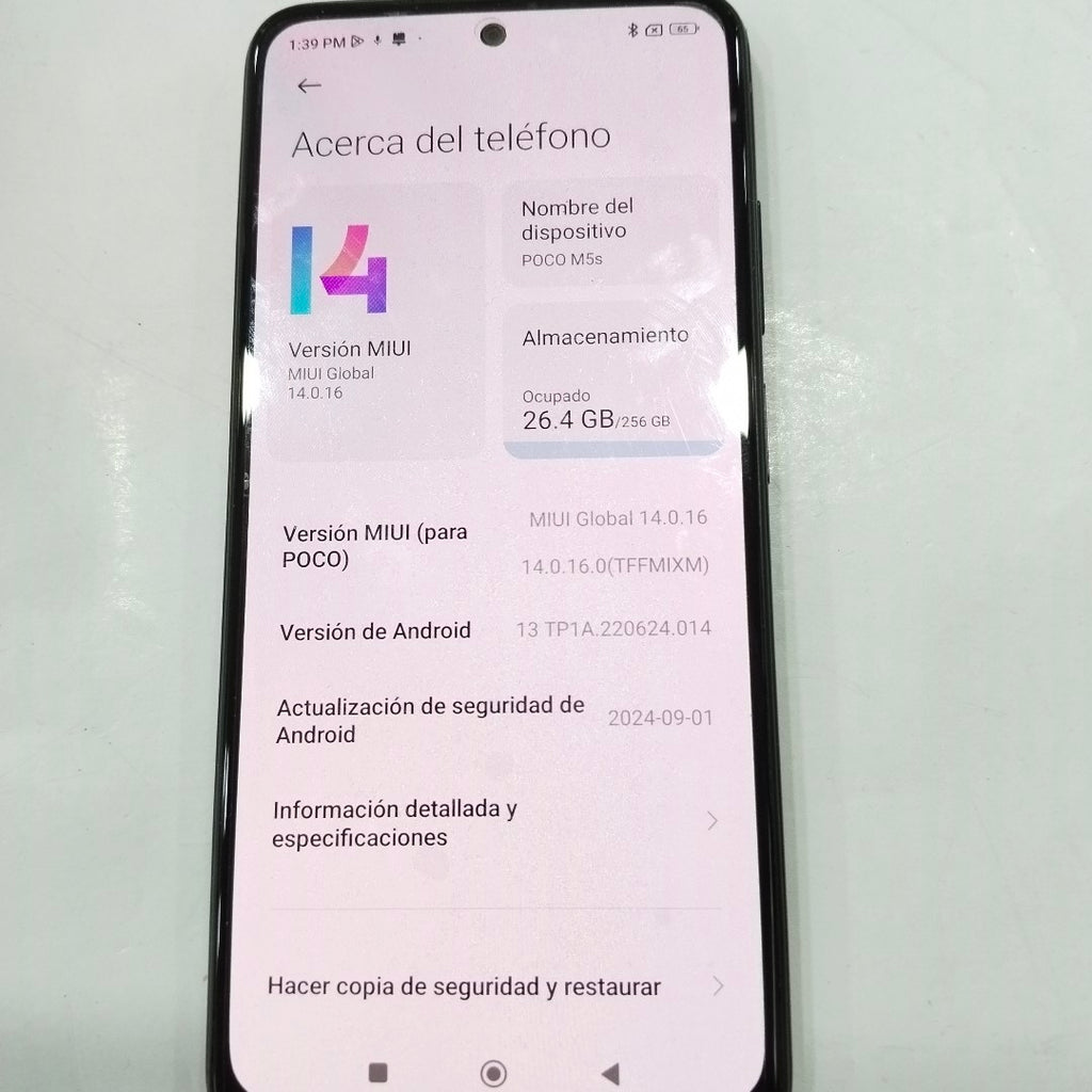 CELULAR OTRAS MARCAS OTROS MODELOS 256 GB 8 GB RAM (SEMINUEVO)