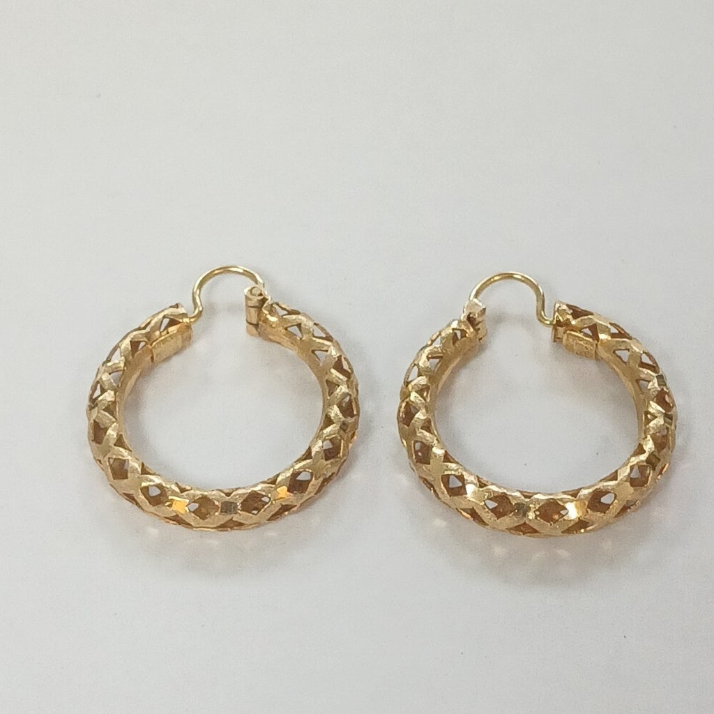 ARRACADAS PAR ORO 18 K 6,80 GRMS (SEMINUEVO)